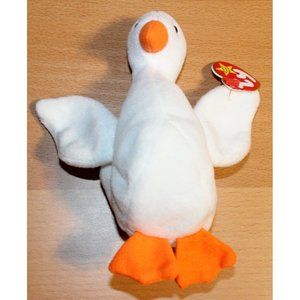 Ty Beanie Baby Gracie the Swan 1996 Retired NWT Plush Stuffed Animal
